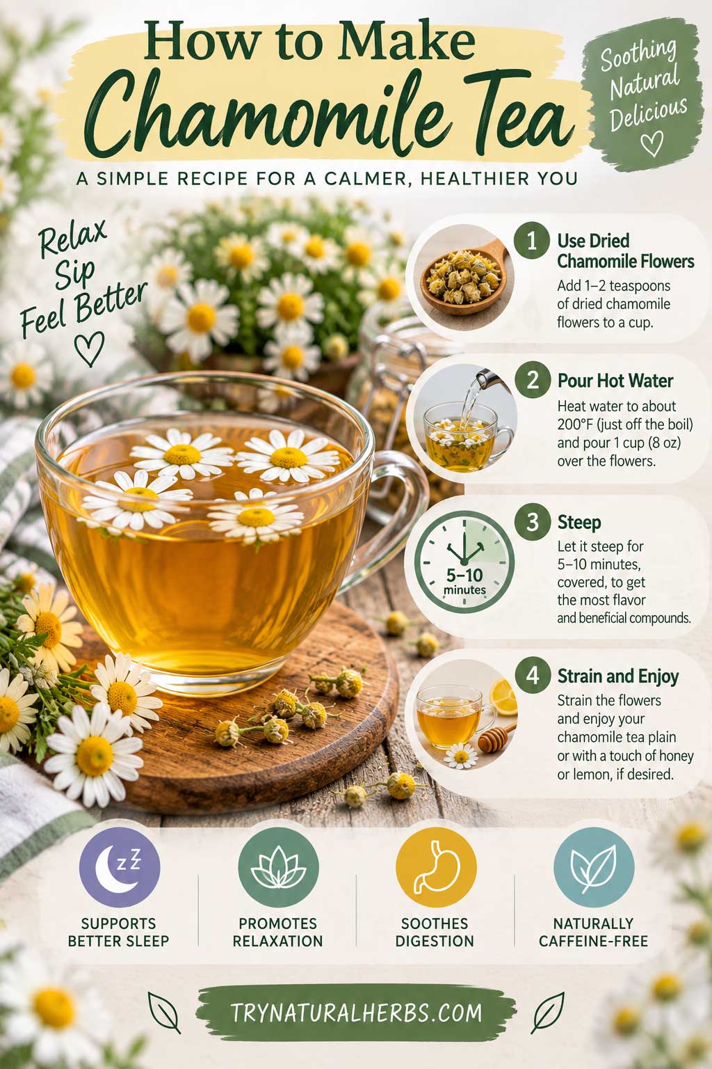 How to Make Chamomile Tea