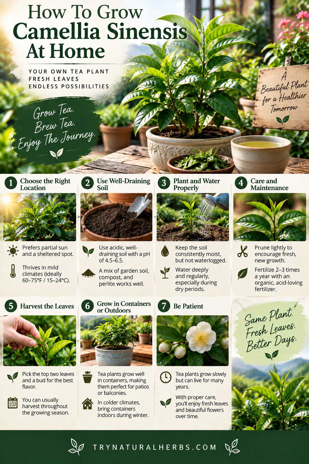 How To Grow Camellia Sinensis At Home