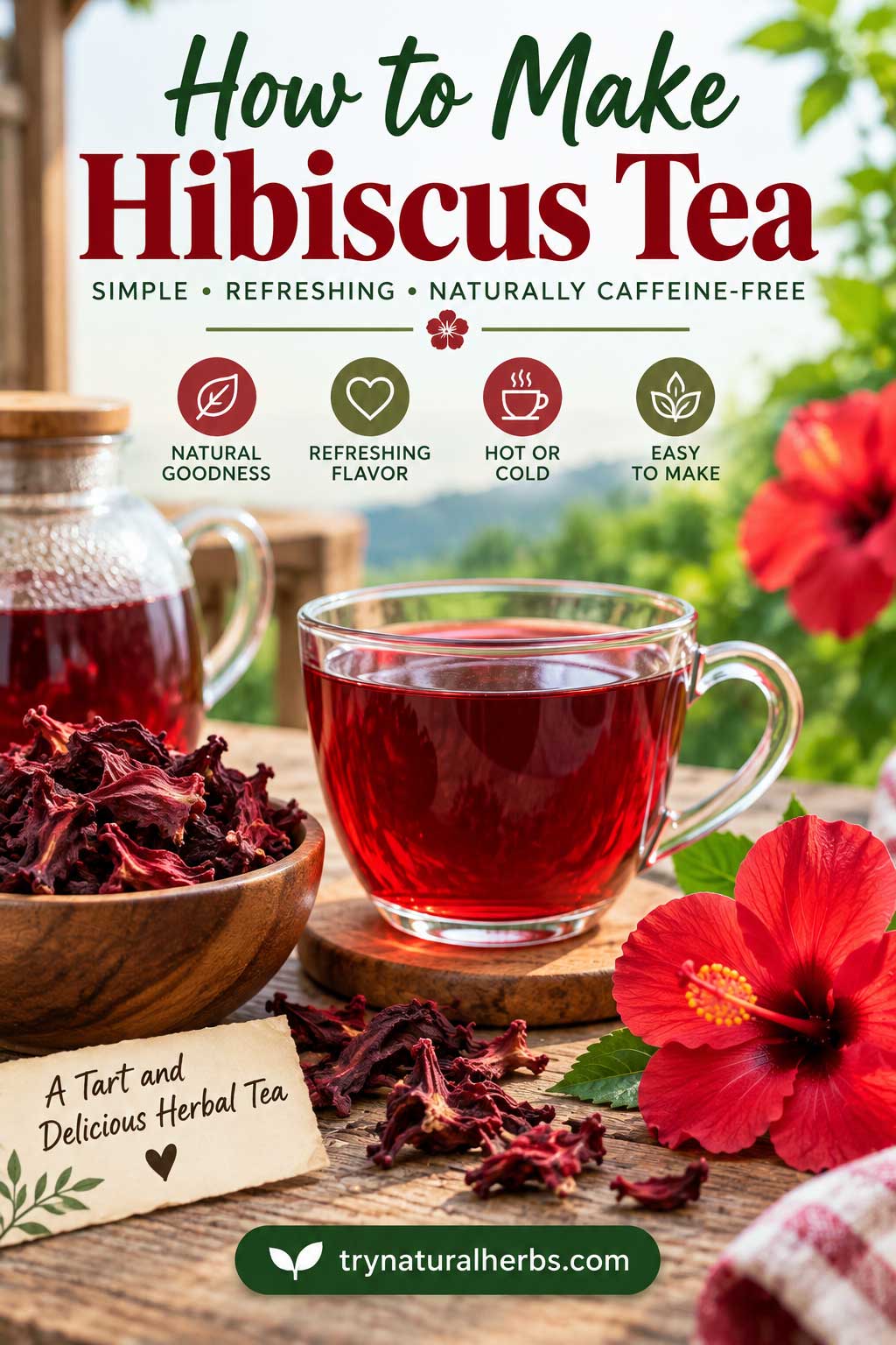 How to Make Hibiscus Tea