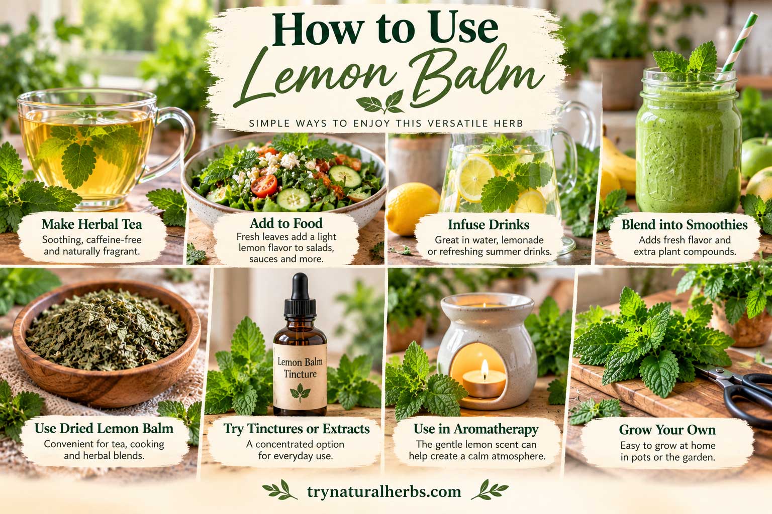 How to Use Lemon Balm