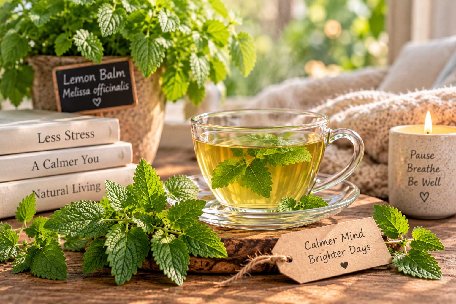 Lemon Balm for Stress and Relaxation