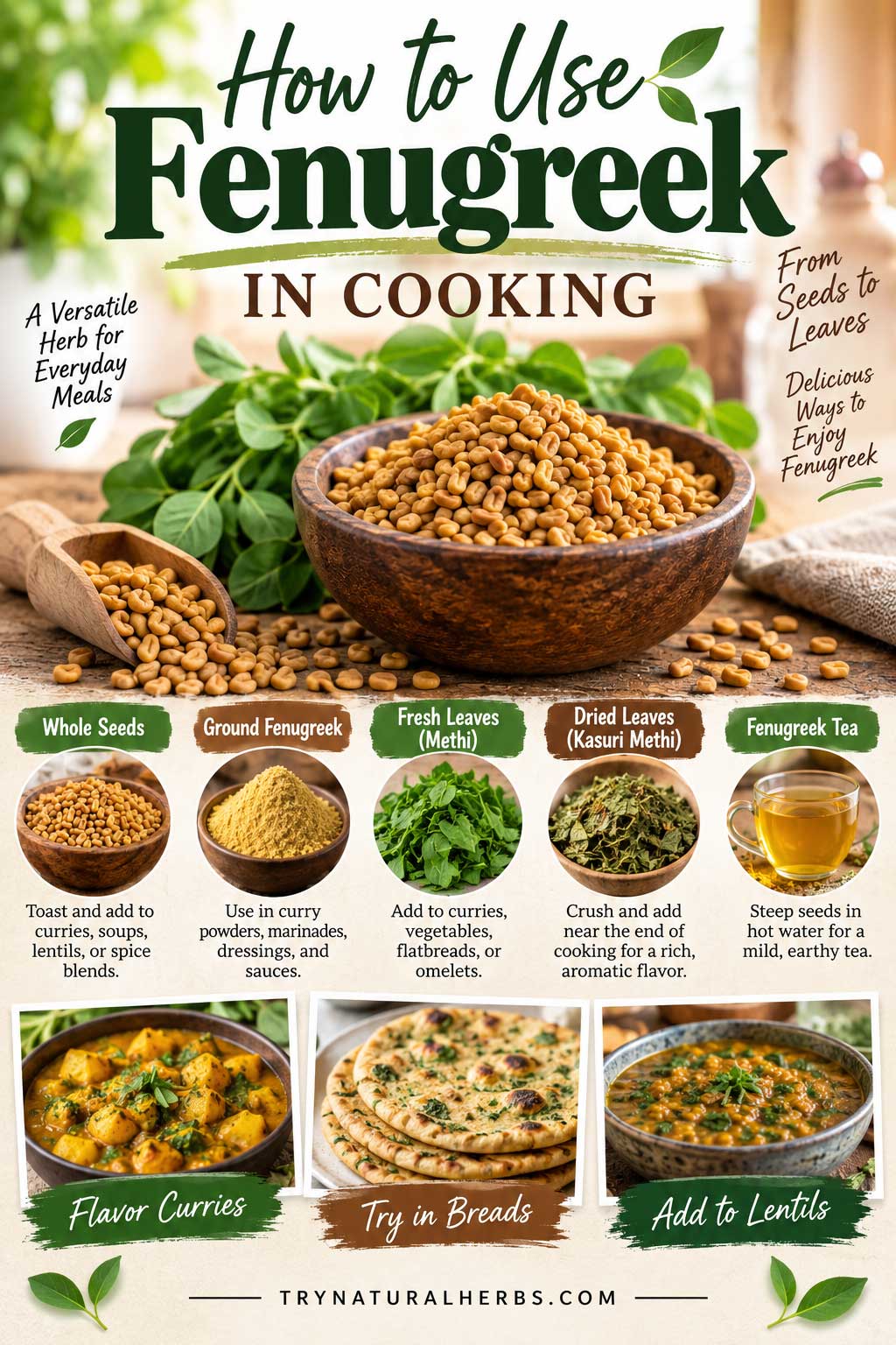 How to Use Fenugreek in Cooking