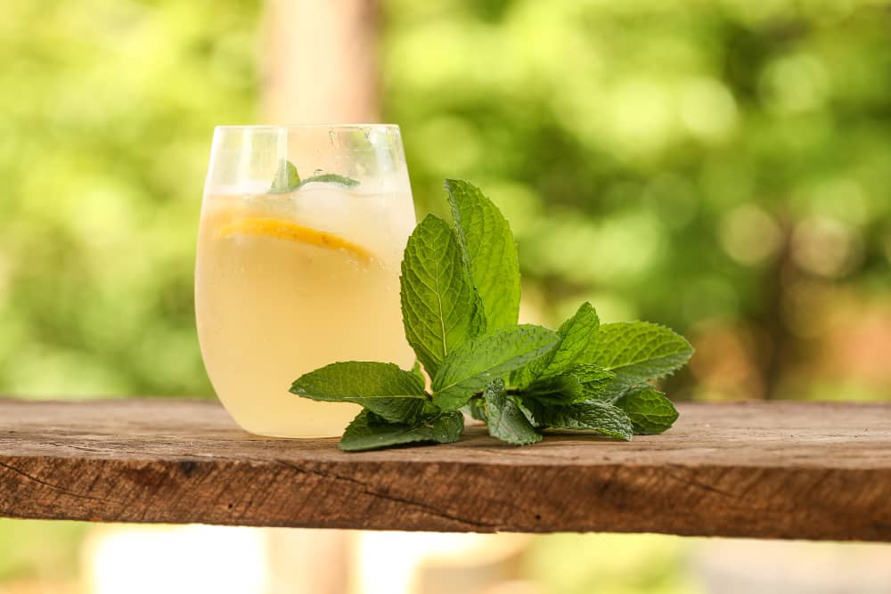 Spearmint lemonade