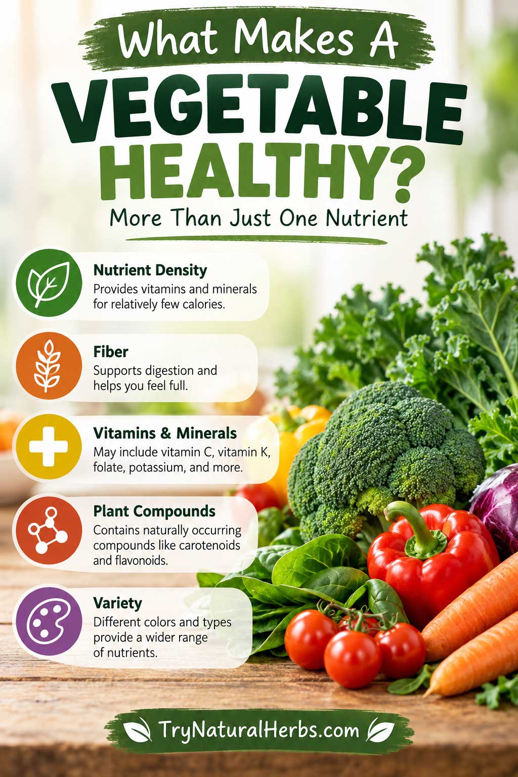 What Makes a Vegetable Healthy