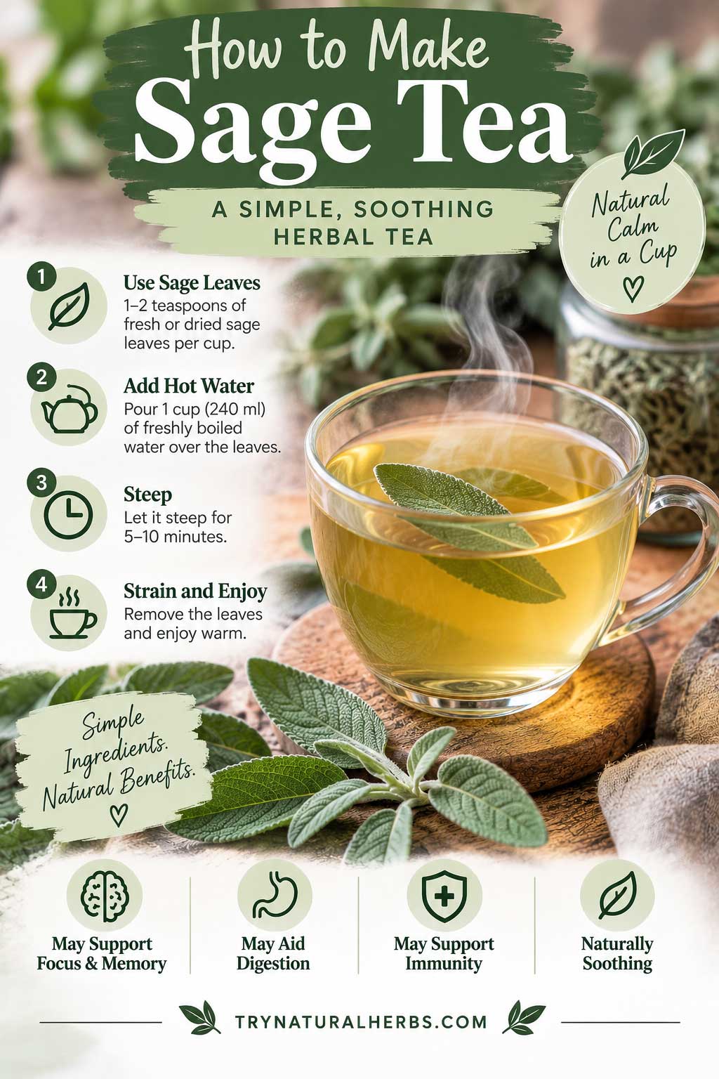 How to Make Sage Tea