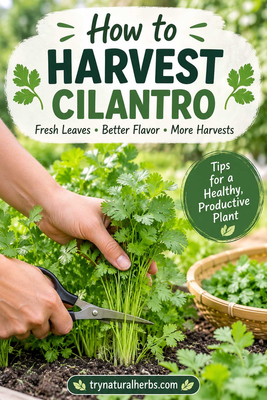 How to Harvest Cilantro