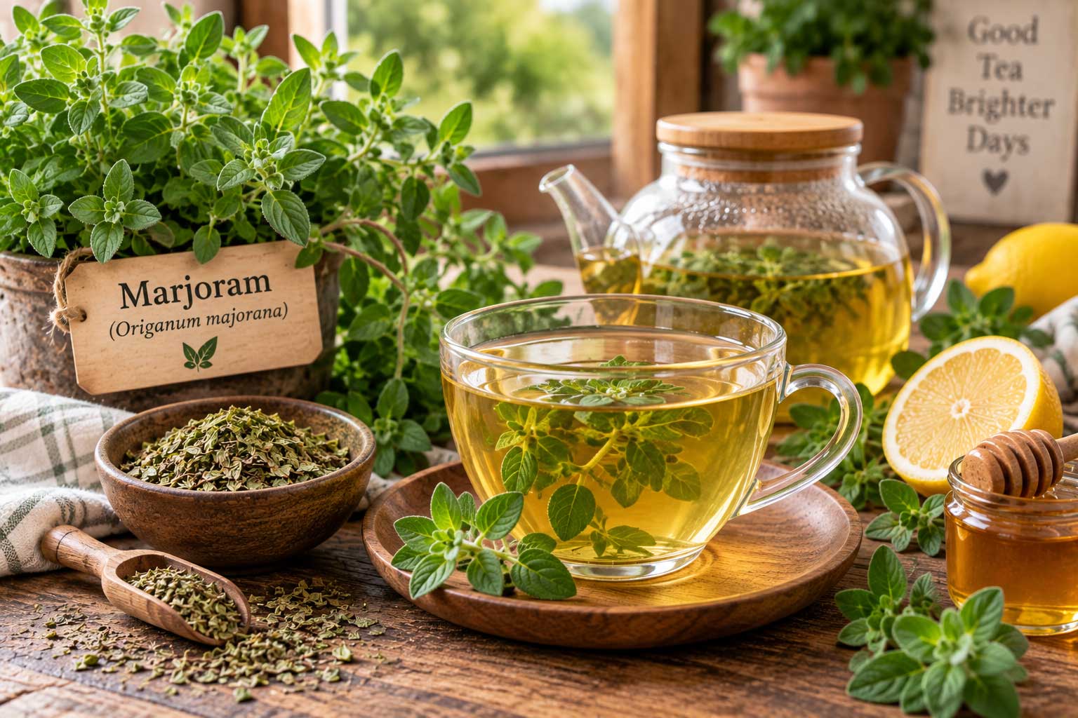 Marjoram Tea Benefits
