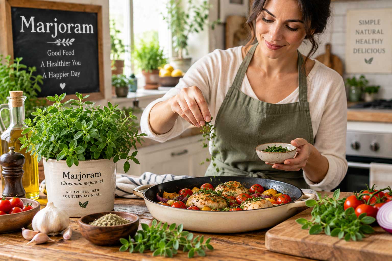 Marjoram health benefits